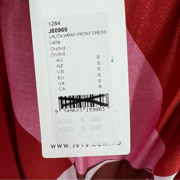 Anthropologie NWT Jets Lalita Wrap-Front Cover-Up Dress size 6/Small - Picture 8 of 10